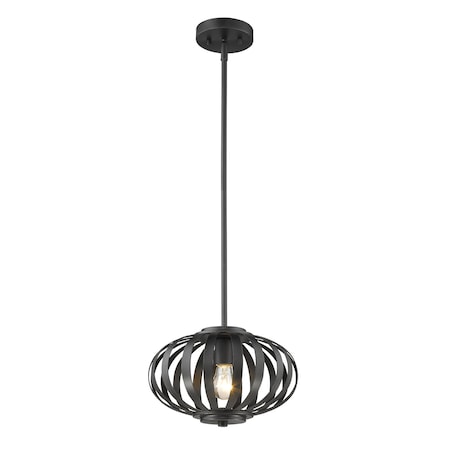 Z-Lite Moundou 1 Light Mini Pendant, Bronze 438-8BRZ